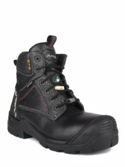 Acton G2S 6" Premium Waterproof Leather Composite Toe Safety Boots | Black | Sizes 7 - 15 6 Inch Safety Boots