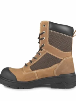 Acton Progress Nubuck 8" Waterproof Work Boots | Brown | Sizes 4 - 14 8 Inch Safety Boots
