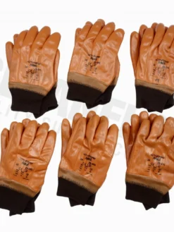 Ansell 23-191 Winter Monkey Grip Knit Wrist PVC Coated Gloves Work Gloves 5 Ansell 23-191 Winter Monkey Grip Knit Wrist PVC Coated Gloves Work Gloves