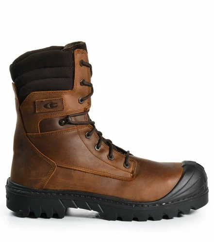 8 Inch Safety Boots Cofra Houston 8" Water Repellent Metal Free Nubuck Leather Work Boots | Sizes 7 - 13 4 8 Inch Safety Boots Cofra Houston 8" Water Repellent Metal Free Nubuck Leather Work Boots | Sizes 7 - 13