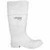 Rubber Work Boots Dunlop White PVC Steel Toe Boots | Sizes 4 - 13 2 Rubber Work Boots Dunlop White PVC Steel Toe Boots | Sizes 4 - 13