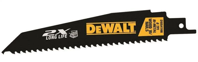 DeWalt Tools DeWALT 2X Reciprocating Saw Blades - 5 Pack Power Tool Accessories 3 DeWalt Tools DeWALT 2X Reciprocating Saw Blades - 5 Pack Power Tool Accessories