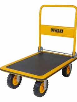 DeWalt Tools DeWalt Foldable Steel Platform Cart With Flat-Free Swivel Wheels - 300 Kg (660 Lbs) Capacity Facility Equipment