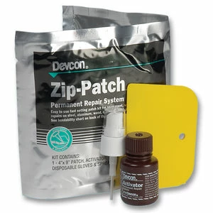 Devcon Zip Patch Permanent Pipe Repair System - 4" X 9" Patch Size Waterworks Products 2 Devcon Zip Patch Permanent Pipe Repair System - 4" X 9" Patch Size Waterworks Products
