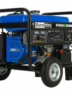 Facility Equipment Duromax Electric Start Dual Fuel (Gasoline Or Propane) Hybrid Portable Generator | 7.5 HP - 5,000 Watts