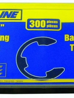 Automotive Supplies Dynaline "E" Retainer Ring Assortment - 300 Piece