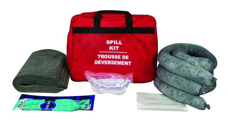 Globe Commercial Products Oil Only Vehicle Spill Kit 3 Globe Commercial Products Oil Only Vehicle Spill Kit