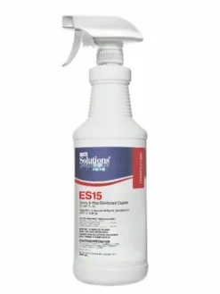 Cleaning Supplies Enviro-Solutions® ES15 Spray & Wipe Disinfectant Cleaner - 946 Ml - Case Of 6
