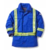Flame Resistant Work Wear Rasco FR Hi-Vis Insulated Westex Ultrasoft Winter Parka | Royal Blue | S-5XL