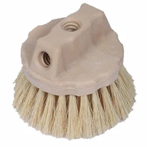 Cleanflow Round Tampico Bristle Flow-Thru 4-1/2" Wash Brush 3 Cleanflow Round Tampico Bristle Flow-Thru 4-1/2" Wash Brush