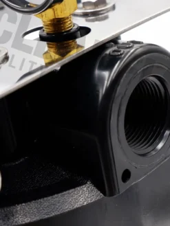 Waterite Commercial Water Filters And UV Parts DuPlex 4.5" OD Big Blue Water Filter Housing | 10"