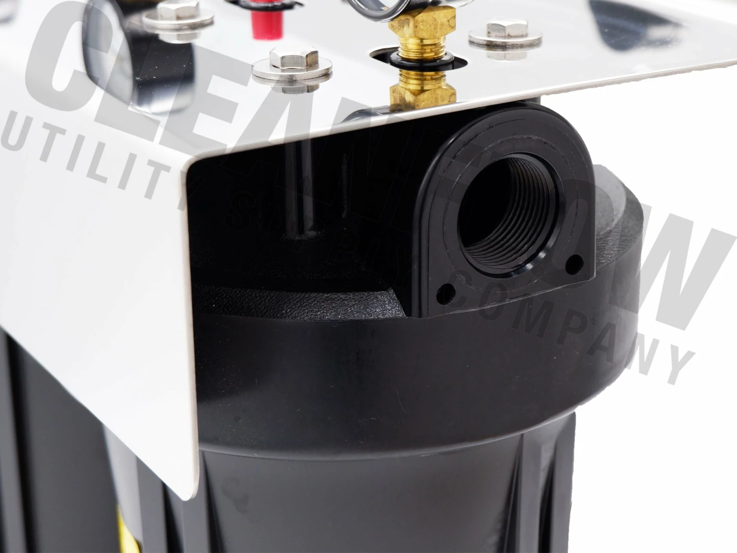 Waterite TriPlex 4.5" OD Big Blue Water Filter Housing | 10" 4 Waterite TriPlex 4.5" OD Big Blue Water Filter Housing | 10"