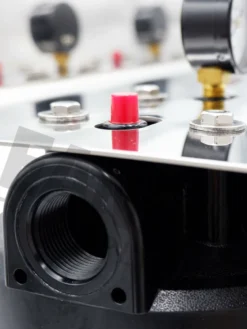 Waterite TriPlex 4.5" OD Big Blue Water Filter Housing | 10" 10 Waterite TriPlex 4.5