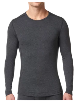 Stanfields Stanfield's FX89 HeatFX Merino Long Sleeve Shirt | Charcoal | Sizes S - XL