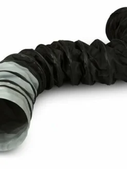 Frost Fighter 16" X 16-Ft High Temperature Black Duct W/ Belt Cuff Attachment Heaters