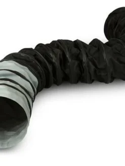 Heaters Frost Fighter 16" X 25-Ft High Temperature Black Duct W/ Belt Cuff Attachment