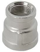 Greenline Fittings And Valves Stainless Steel Sch 40 Threaded Reducer Couplings | 3/8" To 3" Sizes