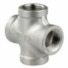 Greenline Fittings And Valves Stainless Steel Pipe Cross | 1/2" NPT To 1" NPT Sizes 2 Greenline Fittings And Valves Stainless Steel Pipe Cross | 1/2" NPT To 1" NPT Sizes