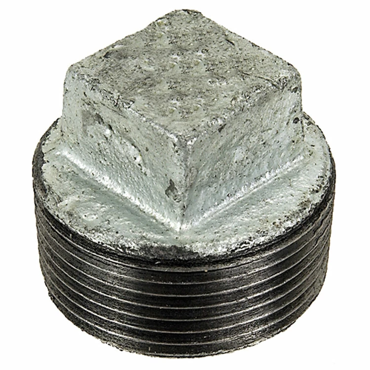Greenline Fittings And Valves Galvanized Pipe Plug | 1/8" NPT To 4" NPT Sizes 2 Greenline Fittings And Valves Galvanized Pipe Plug | 1/8" NPT To 4" NPT Sizes