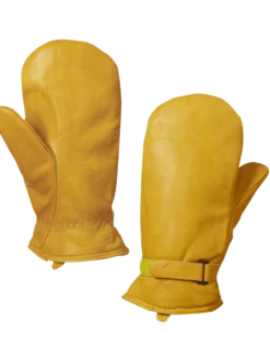 Tough Duck Adjustable Pile Lined Mitt - Tan Work Gloves