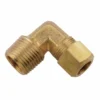 Greenline Brass Compression 90° Male Pipe Connector Elbow Tubing And Fittings