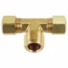 Greenline Tubing And Fittings Brass Compression Male Branch Tee