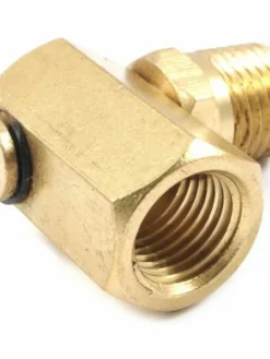 Forney 90-Degree Air Line Swivel - 1/4" NPT
