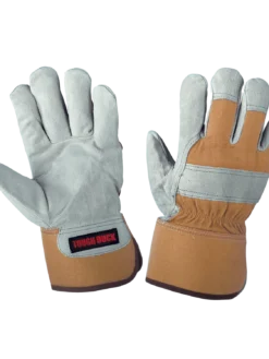 Tough Duck 100G Thinsulate Lined Split Leather Winter Work Gloves | M-2XL