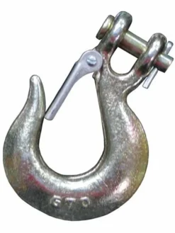 Cleanflow Clevis Slip Hooks With Latch - Grade 70 Rigging Tools