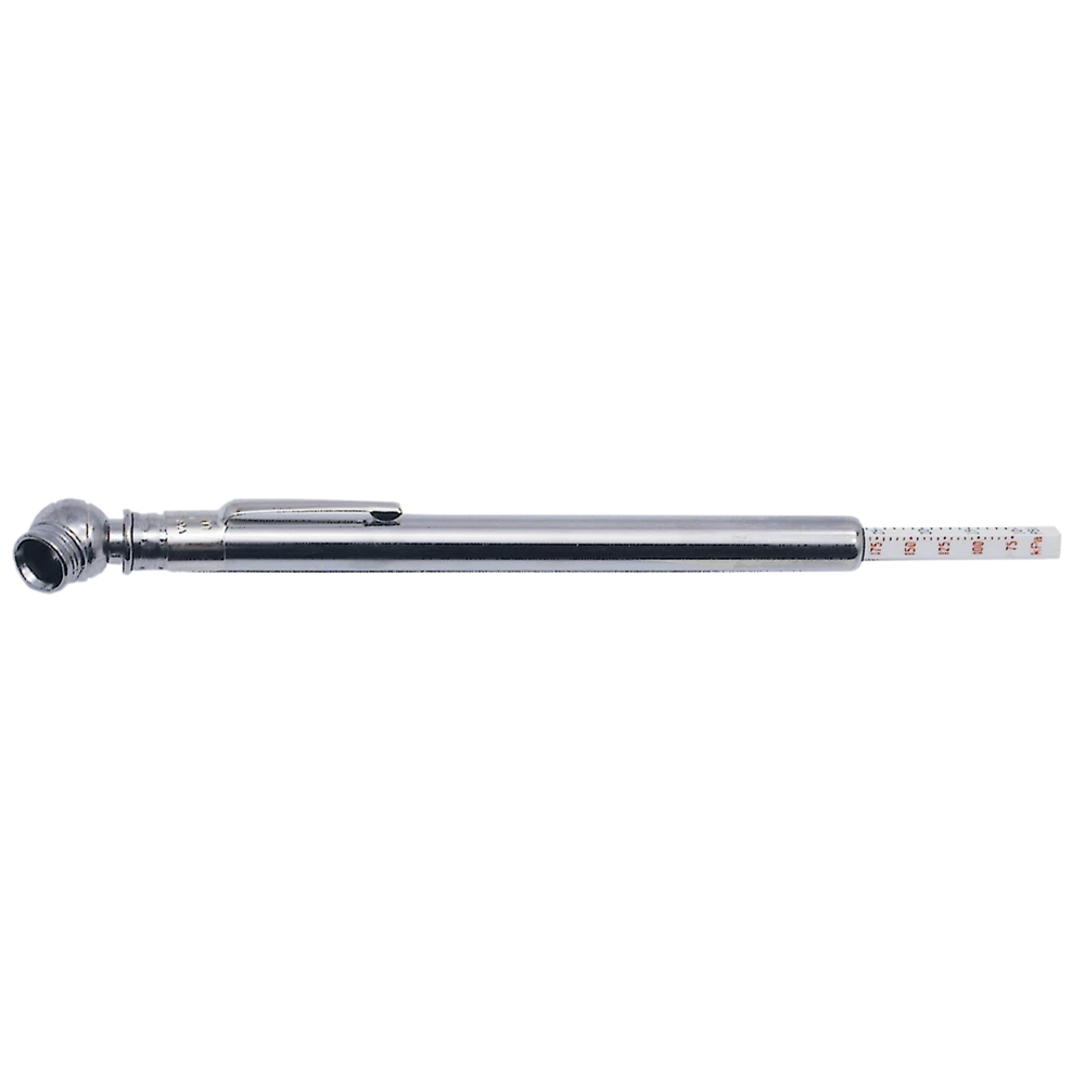 Jet Heavy Duty Chrome Body Pencil Tire Gauge 3 Jet Heavy Duty Chrome Body Pencil Tire Gauge