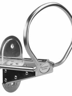 Greenline Hose And Fittings Extra Large Stainless Steel Hose Hanger - Capacity Up To 100 Feet Of 1-1/4" Hose