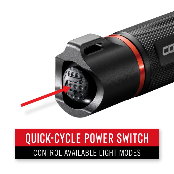 Coast Products Coast® HP8R Rechargeable Pure Beam Focusing Flashlight - 1000 Lumens - 259M Beam Lighting 14 Coast Products Coast® HP8R Rechargeable Pure Beam Focusing Flashlight - 1000 Lumens - 259M Beam Lighting