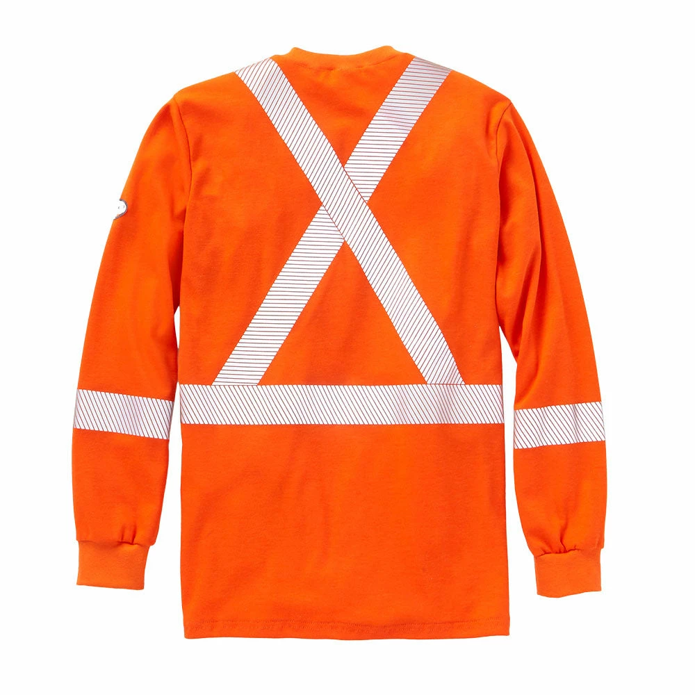 Rasco Hi Vis Long Sleeve Shirt | Orange | S - 4XL Flame Resistant Work Wear 4 Rasco Hi Vis Long Sleeve Shirt | Orange | S - 4XL Flame Resistant Work Wear