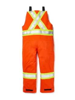 Rasco FR Unlined Hi-Vis Bib Overalls | Orange | S - 5XL Regular | M - 5XL Tall Flame Resistant Work Wear