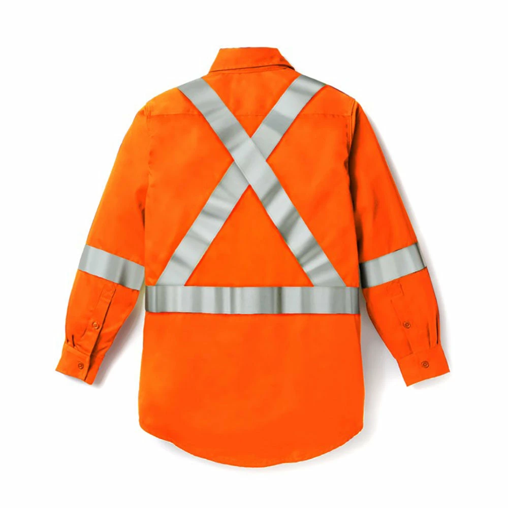 Rasco Hi Vis Premium Uniform Shirt | Orange | S - 3XL Flame Resistant Work Wear 4 Rasco Hi Vis Premium Uniform Shirt | Orange | S - 3XL Flame Resistant Work Wear