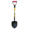 Unex Industrial Grade Round Blade Shovel | D-Grip Fiberglass Handle