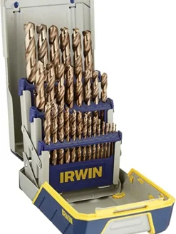 Irwin Cobalt M-35 Metal Index Drill Bit Set - 29 Piece