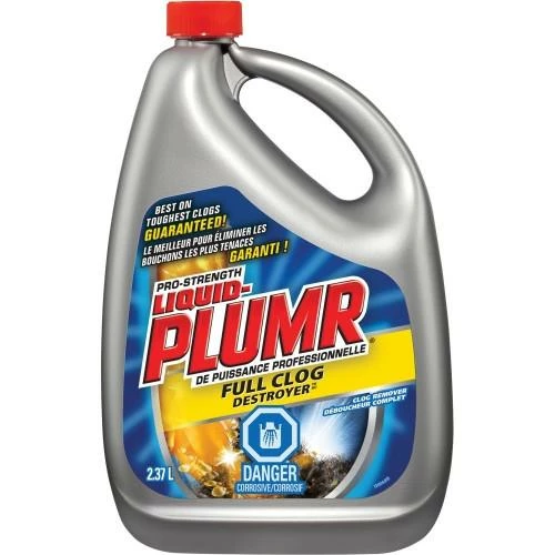 Liquid Plumr Full Clog Destroyer | 2.37L | Cs/6 3 Liquid Plumr Full Clog Destroyer | 2.37L | Cs/6