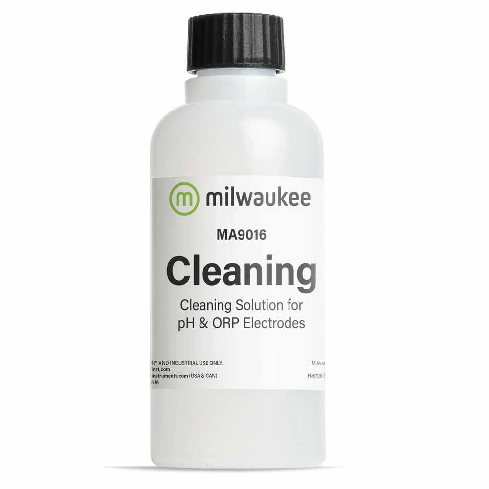 Milwaukee Instruments Milwaukee Cleaning Solution For PH / ORP Electrodes | 230 Ml Water Testing Supplies 3 Milwaukee Instruments Milwaukee Cleaning Solution For PH / ORP Electrodes | 230 Ml Water Testing Supplies
