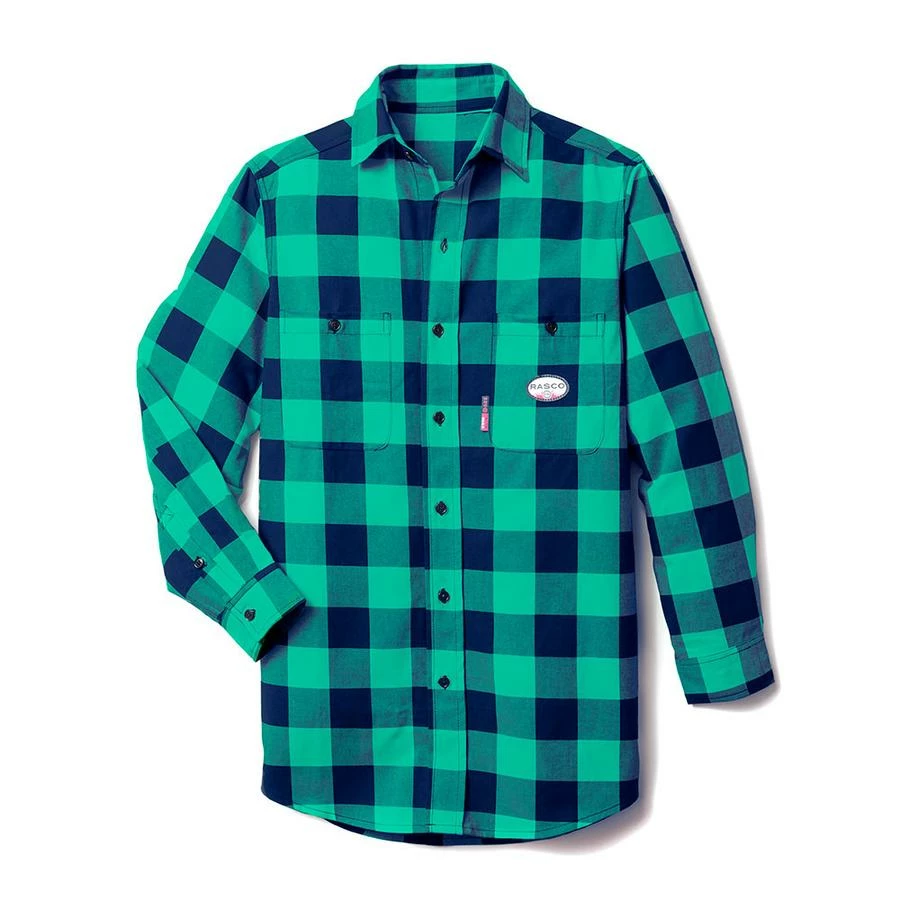 Flame Resistant Work Wear Rasco FR Buffalo Plaid Shirt | S - 5XL 7 Flame Resistant Work Wear Rasco FR Buffalo Plaid Shirt | S - 5XL
