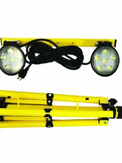 Lighting Paladin 36W Tripod Stand Dual LED Work Light - 2400 Lumens