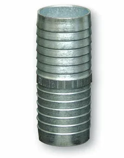 Greenline Hose And Fittings Plated Steel Hose Mender Fittings | Insert X Insert