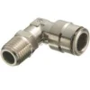 Greenline Nickel Plated Brass Push-To-Connect 90° Male Connector Tubing And Fittings