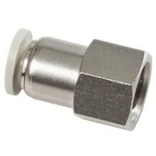 Greenline Nickel Plated Brass Push To Connect Female Connector Tubing And Fittings