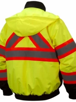 Pyramex Waterproof Hi Vis Jacket | Sizes M - 5XL Hi-Vis Work Wear