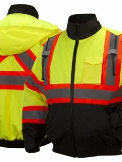 Pyramex Waterproof Hi Vis Jacket | Sizes M - 5XL Hi-Vis Work Wear