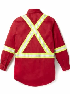 Rasco Uniform Shirt With Reflective Trim | S - 5XL Flame Resistant Work Wear