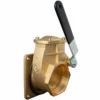 RIV Valves RIV Quick Opening Lever Knife Gate Valve - 4 Bolt Flange X FNPT 1 RIV Valves RIV Quick Opening Lever Knife Gate Valve - 4 Bolt Flange X FNPT