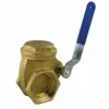 RIV Valves Fittings And Valves RIV Brass Quick Opening Lever Knife Gate Valve | 2" To 6" NPT