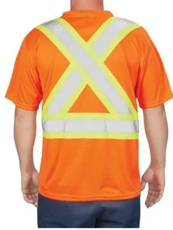 Hi-Vis Work Wear Rasco 100% Cotton Knit Short Sleeve Hi Vis T-Shirt | S-4XL